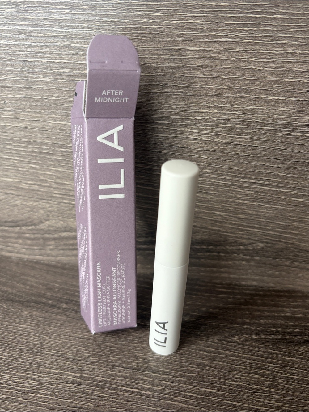 ❤️$9 NWT ILIA  Limitless Lash Mascara Shade After Midnight 3g